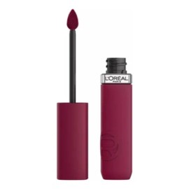 Labial Liquido Infallible Le Matte Resistance, hasta 16 horas de Duración con Ácido Hialurónico y acabado Aterciopelado de L'Oreal Paris