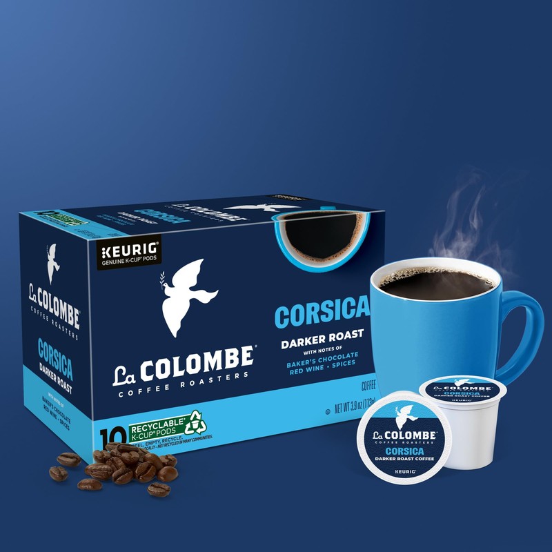 La Colombe® Coffee Roasters Corsica Dark Roast Coffee, Single Serve