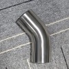 KOTVTM 2" Stainless Steel Elbow 45° Mandrel Bend Elbow -