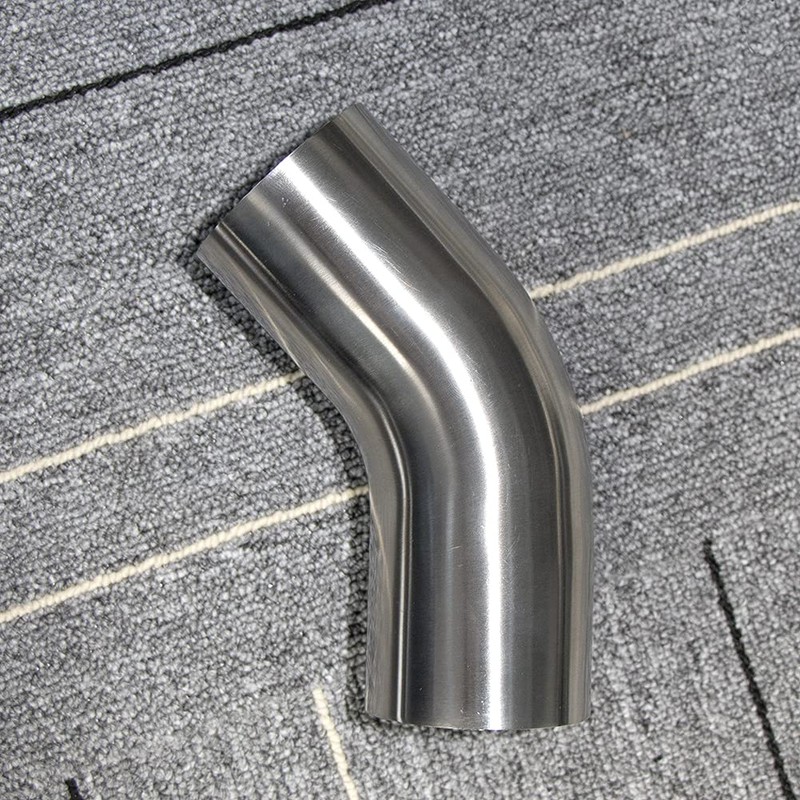 KOTVTM 2" Stainless Steel Elbow 45° Mandrel Bend Elbow -