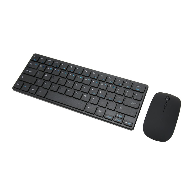 2.4G Wireless Keyboard Mouse Combo Ergonomic 64 Key Keyboard 3