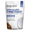 Impact - Erythritol Allulose Monk Fruit Sweetener Blend, Zero Calorie,
