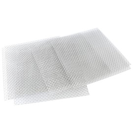 JJHXSM 6PCS Stainless Steel Wire Mesh Mat Aquarium Plant Moss Netting 10x10cm/4x4in Fish Aquarium Plants Mesh Plants Fixed Planting Mesh Square for Pump Room Filter Entrance