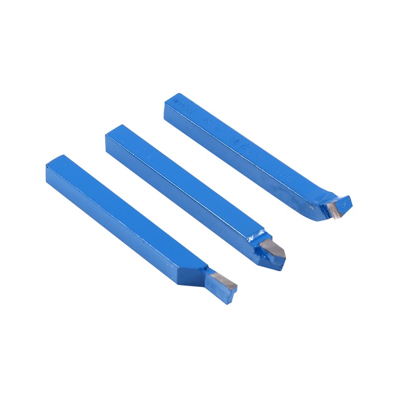 11pcs 8*8mm Lathe Tools Carbide Tipped Weld Milling Cutting Turning