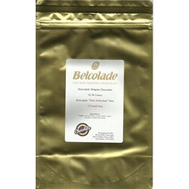 Belcolade Belgian Chocolate - Dark Semi-sweet Chocolate Discs, "Noir Selection", 55.0% Cocoa, Gold Bag, 2 Pound Bag