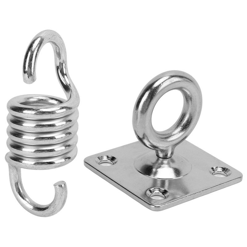 551LB Load Capacity Hammock Chair Hanging Kit Stainless Steel Swing