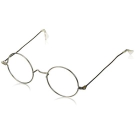 Smiffys Wire Framed Santa Specs, Silver , Christmas Fancy Dress Accessory, Santa Dress Up Accessories