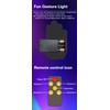 Car LED Finger Light Hand Gesture Sign with Remote Control