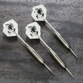 Unicorn, Recreational Steel 600 Dart Set with Tips, Barrels, Shafts, Flights, and Flight Protectors