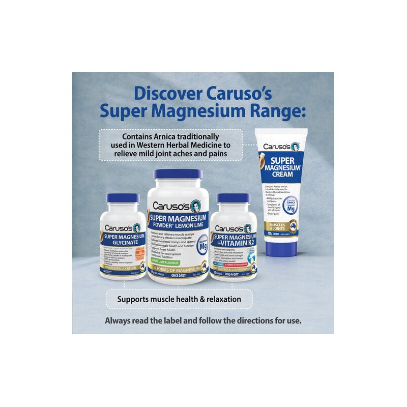 Caruso's Natural Health Super Magnesium 240 Tablets