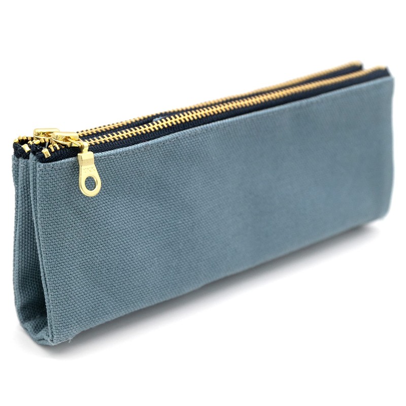 Luddite Garment Bag, Radite Bendy Pen Case, Blue Gray