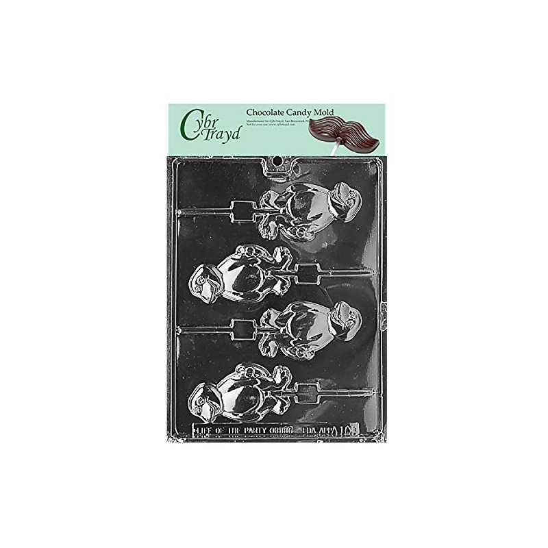 Jolly Dinosaur Lolly Chocolate Candy Mold