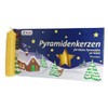 Ebersbacher Kerzenfabrik GmbH Pyramidenkerzen 50 Stück honigfarben