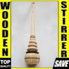 Molinillo Wooden Chocolate Stirrer