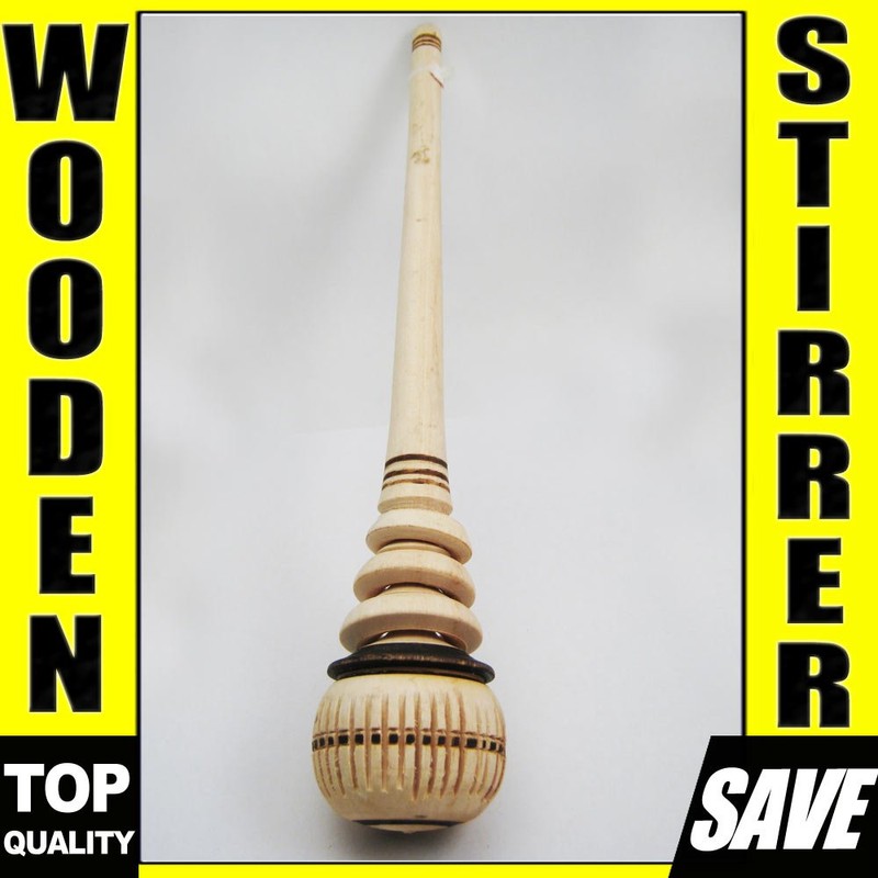 Molinillo Wooden Chocolate Stirrer