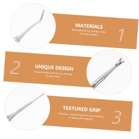 Ipetboom 6pcs Practical Toenail File Nail Cutter Professional Nail Tool for Salon