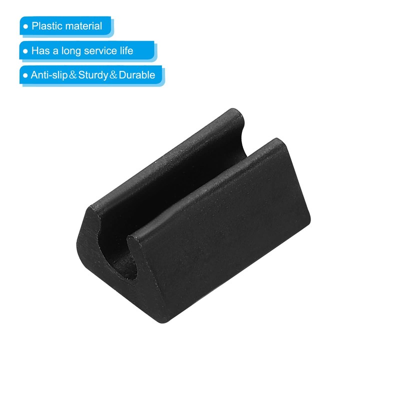 PATIKIL Kitchen Sink Rack Feet 40pcs 6mm Inner Diameter Plastic