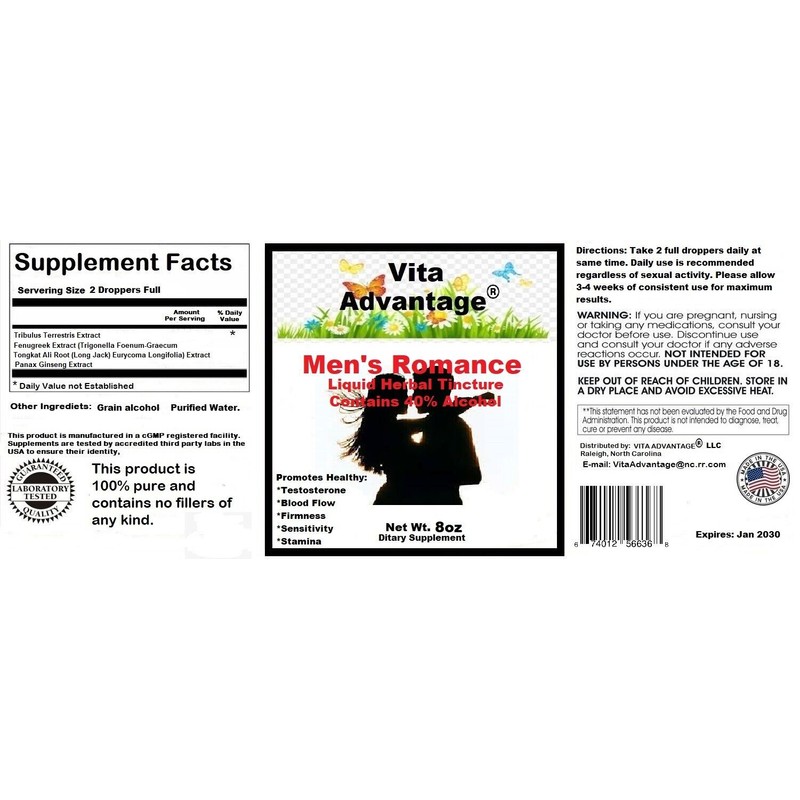 Vita Advantage Men s Romance - Stamina, Energy, & Endurance