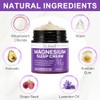 ELBBUB Magnesium Cream for Sleep - Enriched with Almond Oil,