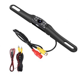 Universelle Auto-Rückfahrkamera, 170º HD, Nachtsicht, IR, wasserdichte Rückfahrkamera für Monitor