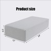 HOMBYS 100% Cotton Pillowcase for Cube Pillow-Soft and Breathable Cotton