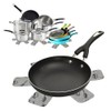 Pan Protectors 9 Pcs, Non-Slip Pot Protectors Separators Stoves and