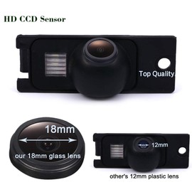 Super HD Vehicle Camera 1280x720 Pixels 1000 TV Lines car Rear View Back up Vehicle Camera Parking Reverse for Volvo S80 S140 XC60 S40 C70 S80L S40L S80 S60L S40L XC90 S80L Waterproof