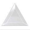 3"x 3"x 3" Triangle Glass Bevel - 10 Pieces
