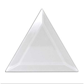 3"x 3"x 3" Triangle Glass Bevel - 10 Pieces