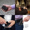 SecWal Zipped Coin Holder Grey