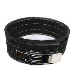 Cynamed POWERLIFTING BELT/WEIGHT LIFTING BELT/WITH LEVER BUCKLE - MEDIUM