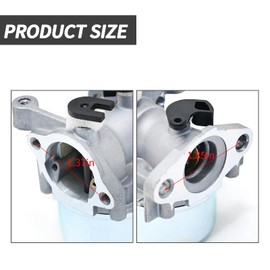 Vkinman 799866 Carburetor, 794304 Carb Kit with Air Filter Spark Plug Primer Bulb Fuel Filter Replacement for Toro 22" Recycler Replacement for Craftsman Lawn Mower 790845 799871 12H800 Engine