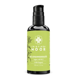 CristinenMoor St. John's Wort Oil Strong 100 ml with Organic Olive Oil, Vegan