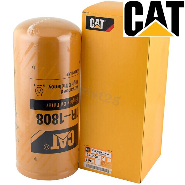 CAT Genuine 1 Pack Caterpillar 1R1808 Engine Oil Filter 3406