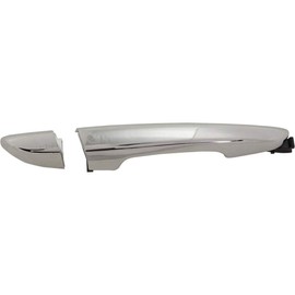 For Hyundai Sonata 2015 2016 2017 2018 Exterior Door Handle Rear, Passenger Side Chrome | Trim:All Submodels