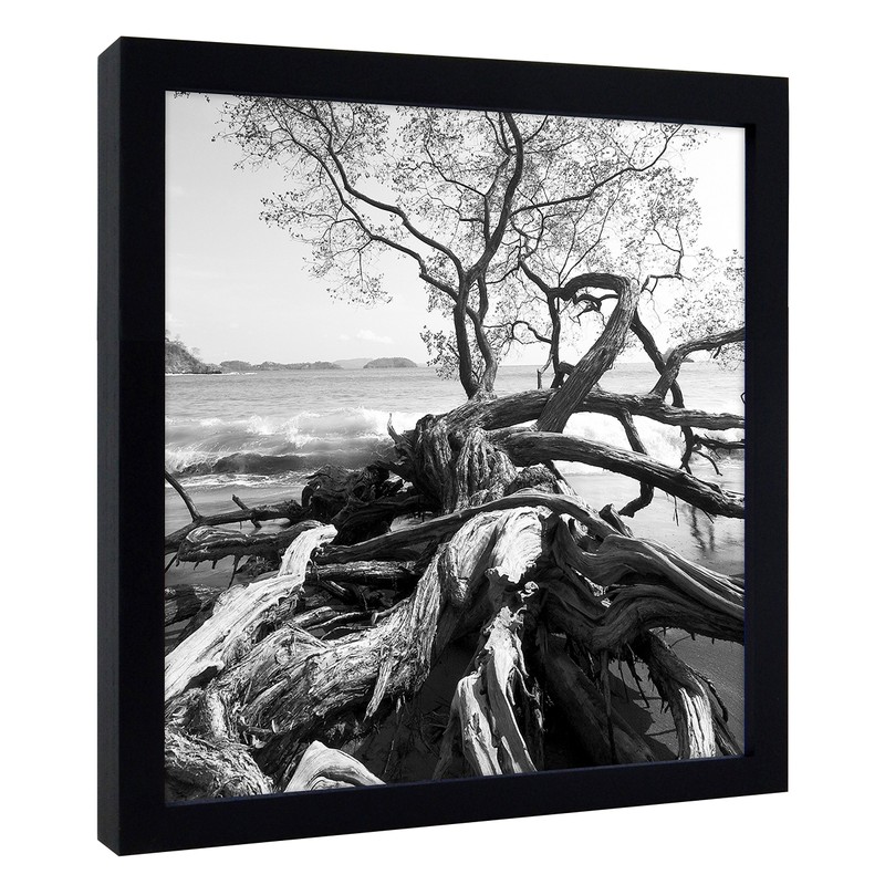 MCS Art Shadow Box Frame, 12 by 12-Inch, Black