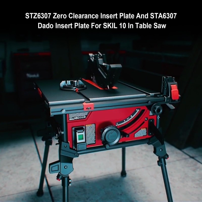 STZ6307 Zero Clearance Insert Plate And STA6307 Dado Insert Plate