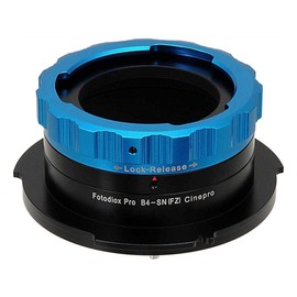 Fotodiox Pro Lens Mount Adapter, B4 (2/3") Cinema Lens to Sony FZ Mount Camera Adapter - fits Sony PMW-F3, F5, F55 Digital Cinema Camcorders