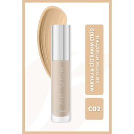 Farmasi Air Glow Foundation  1 fl oz- 30 ml / C02