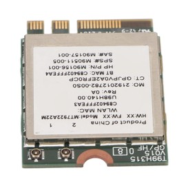 RiToEasysports Tarjeta Inalámbrica WiFi 6e Fácil de Instalar - 2400Mbps Gigabit Alta Velocidad 2.4G 5G 802.11ax M.2 NGFF