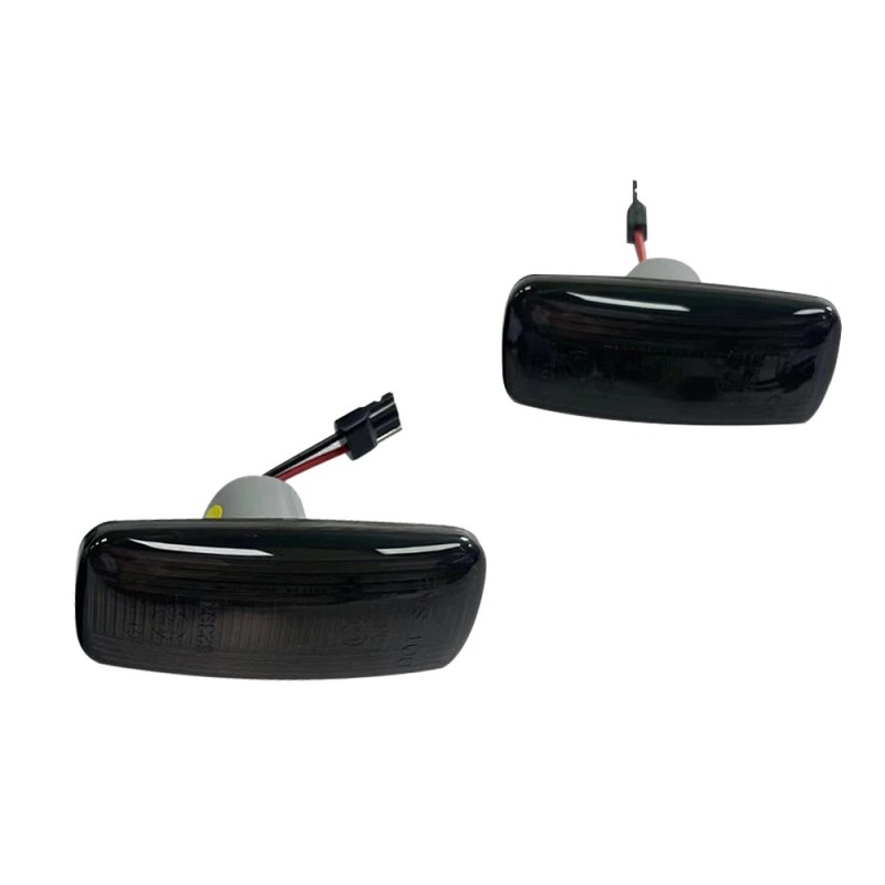 ZTT Smoked LED Fender Side Marker Light For 10-18 Dodge