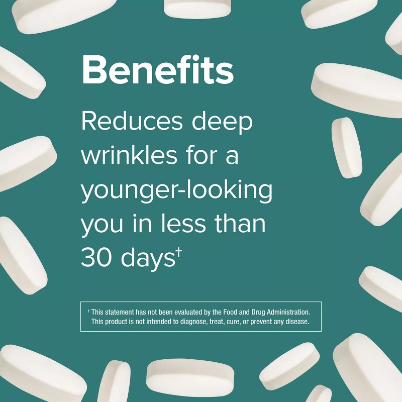 Webber Naturals Collagen30 with Biotin 2500 mg of Bioactive Collagen