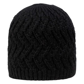 GIESSWEIN Beanie Kreuzeck Merino Hat for Men and Women, Warm Knitted Hat with Fleece Lining, Unisex Wool Cap, Winter Hat Made of Merino Wool, marble