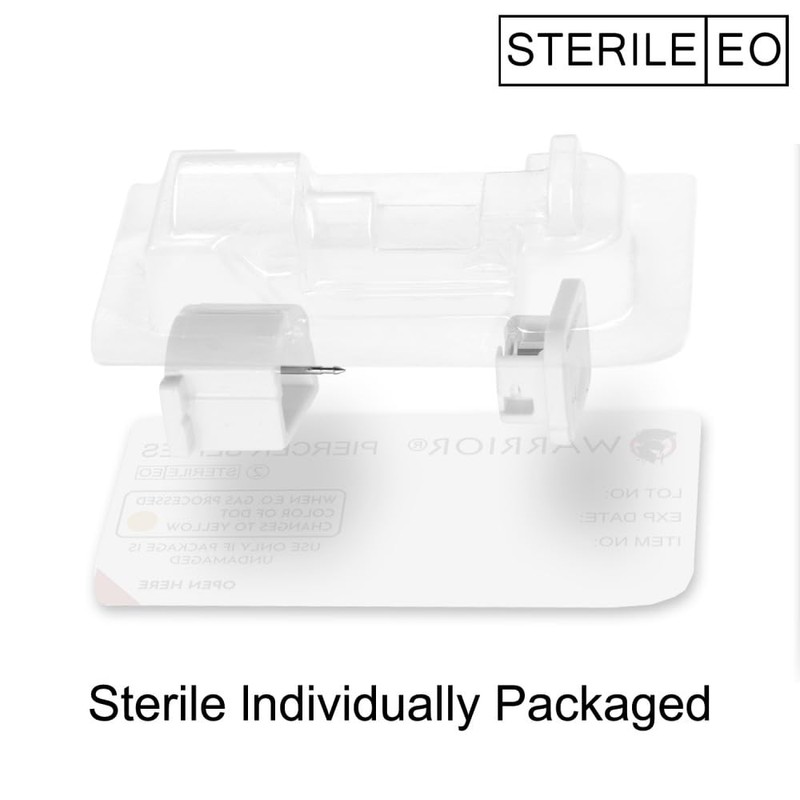 Sterile Earrings for Piercing Gun Warrior Disposable Earring Makers with