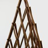 MELCHEF Expandable Teepee Willow Fence,Teepee Trellis Pyramid Plant Climbing,Self Standing