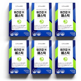 FromBio Stomach Health Mastic 15 packs 6 / 프롬바이오 위건강엔 매스틱 15포 6개