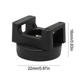 Magnetic Cable Tie Holder, 20 Pieces Magnetic Cable Tie Base, Cable Organizer Magnetic Cable Holder, Clip, Cable Tie Holder for Car and Office Supplies (22mm)