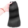 BLISSHAIR Sew In Hair Extensions Real Human Hair Straight 12