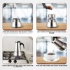 Happy Fox|Espresso Machine|Made of 430 Stainless Steel|6 Cups (300 ml),