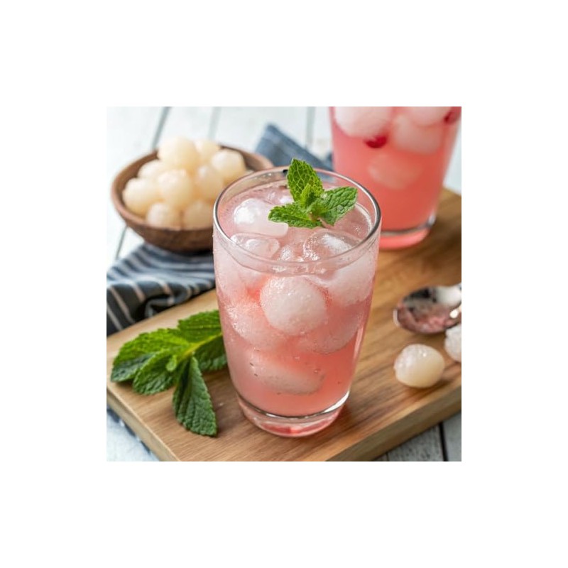 Mogu Mogu Juice with Nata De Coco, Lychee, 64.92 Ounce,